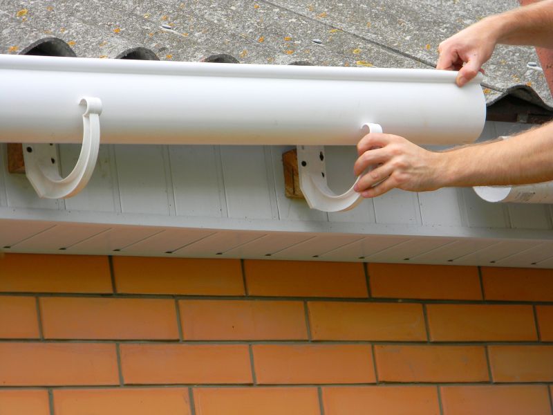 Damaged Gutter Sections