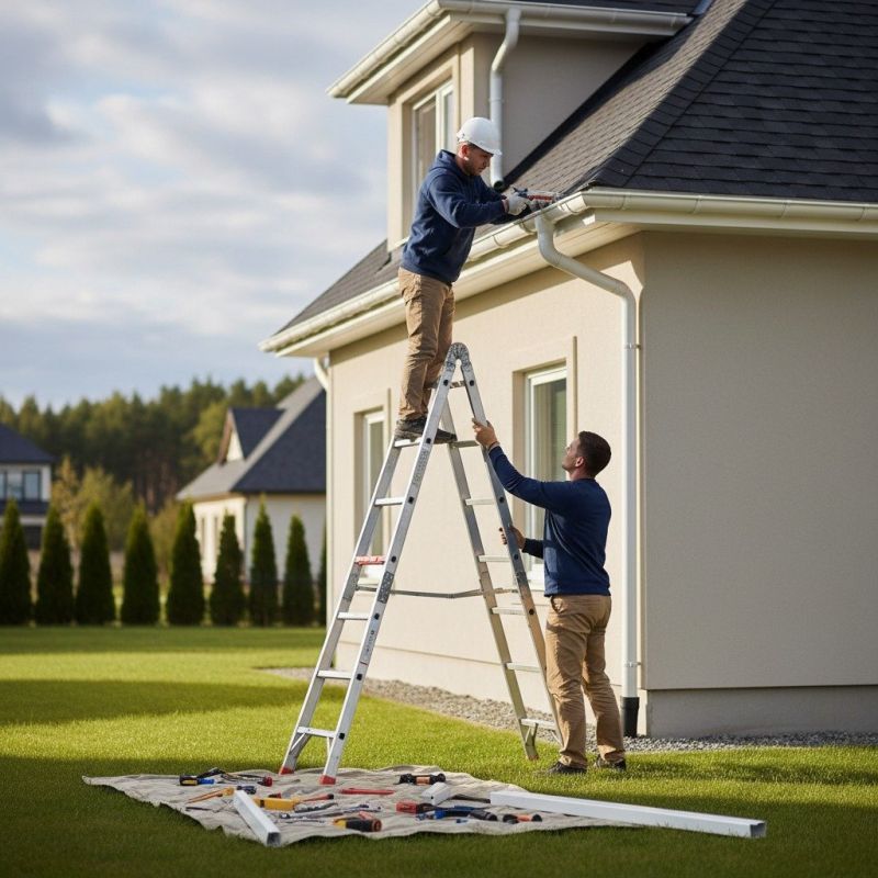 Half Round Gutter Repair in Longmont, CO