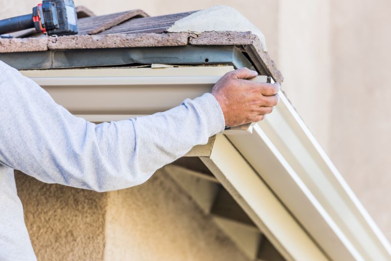 Steel Rain Gutter Installation in Mcdonough, GA